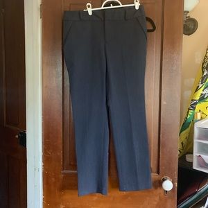 Blue Calvin Klein skinny dress pants